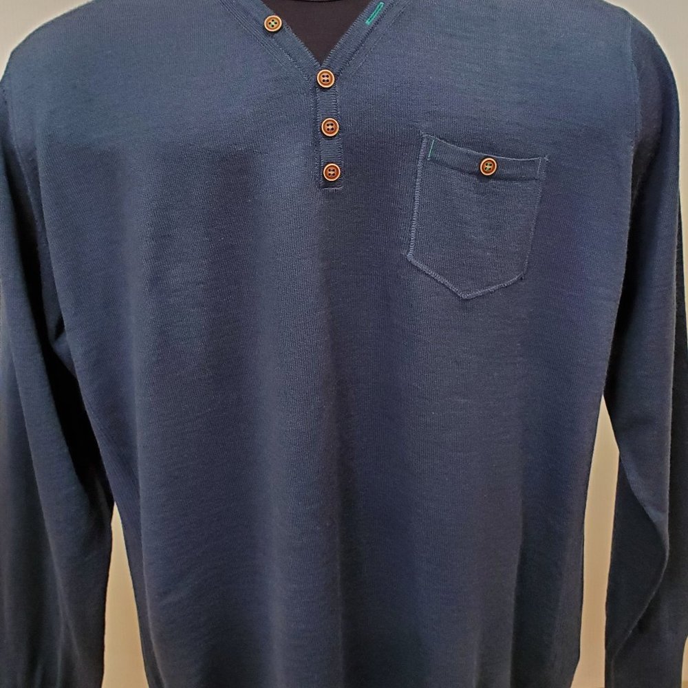 Luciano Visconti Fine wool knit pull-ver